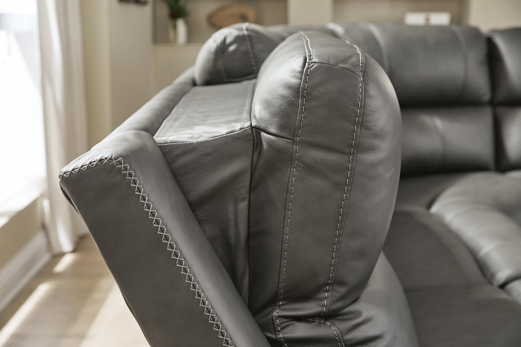Bleckley 5-Piece Power Reclining Sectional - alternate view 3