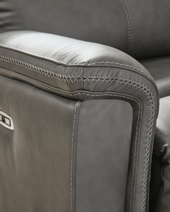Bleckley 5-Piece Power Reclining Sectional - alternate view 5