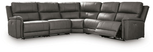 Bleckley 5-Piece Power Reclining Sectional - alternate view 2