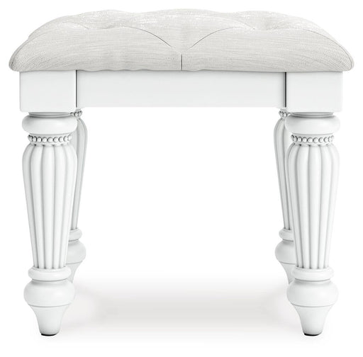 Kozlani Vanity Upholstered Stool - alternate view 2