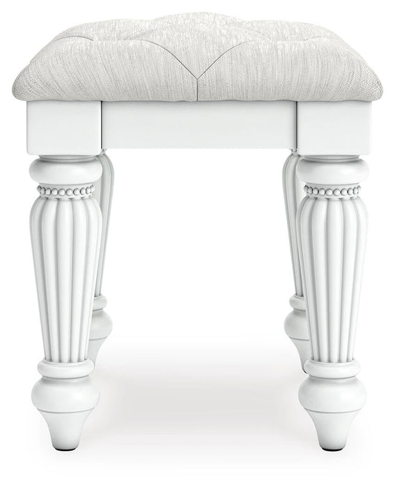 Kozlani Vanity Upholstered Stool - alternate view 5