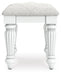 Kozlani Vanity Upholstered Stool - alternate view 5