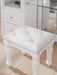 Kozlani Vanity Upholstered Stool - alternate view 4