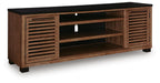 Kallari XL TV Stand w/Fireplace Option - alternate view 2