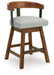 Ralene UPH Swivel Barstool (2/CN) - alternate view 3