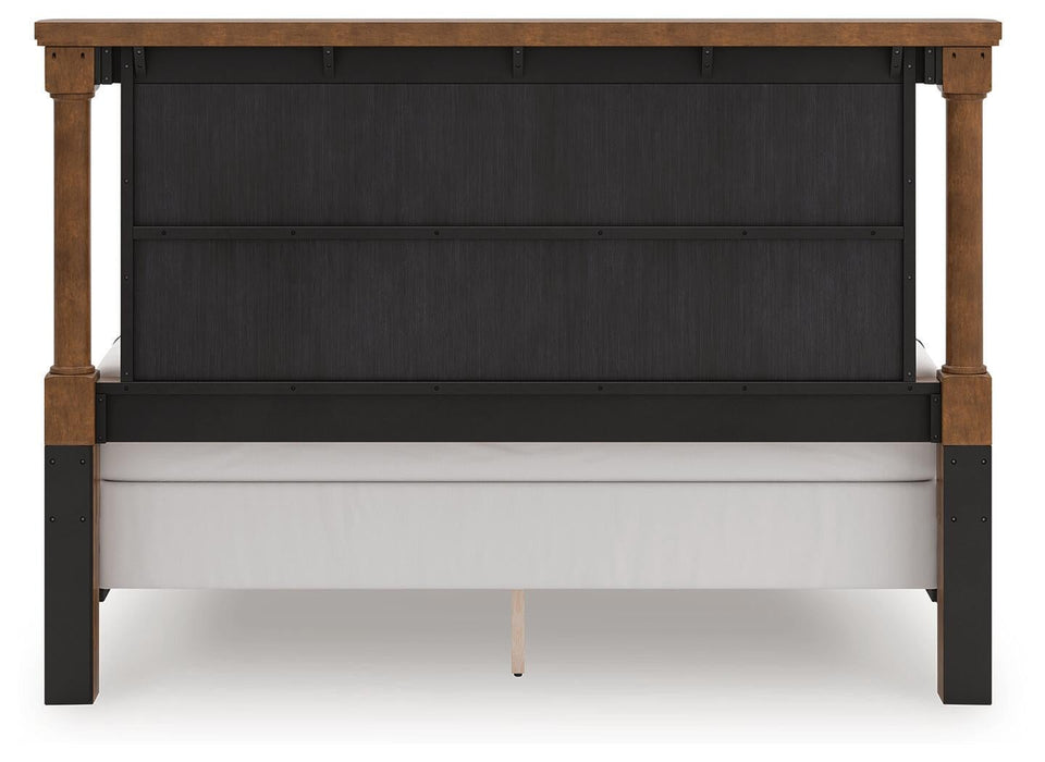 Rowlenstown King Poster Bed - alternate view 6