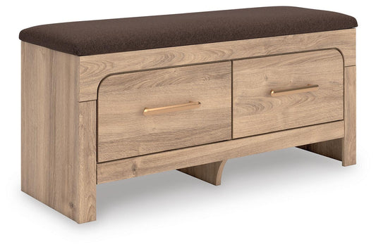 Kinlanni Bedroom UPH Storage Bench - alternate view 2