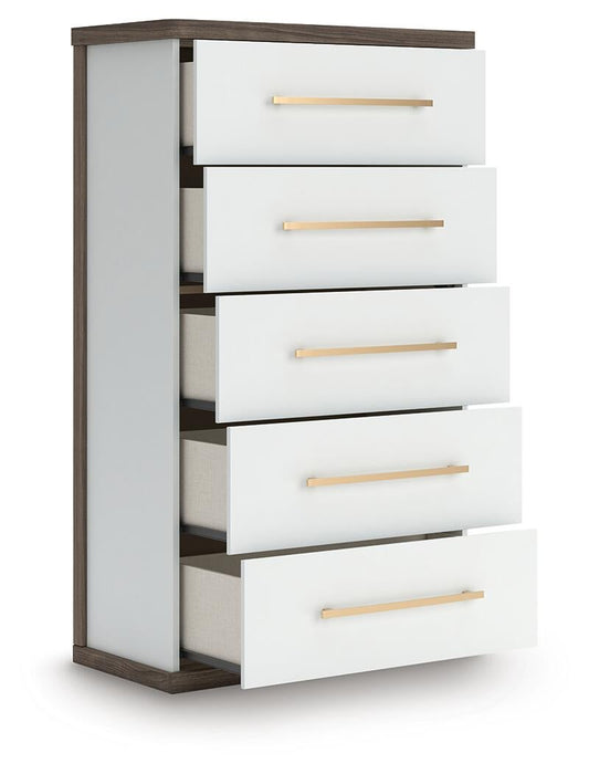 Kendanport Five Drawer Chest - alternate view 3