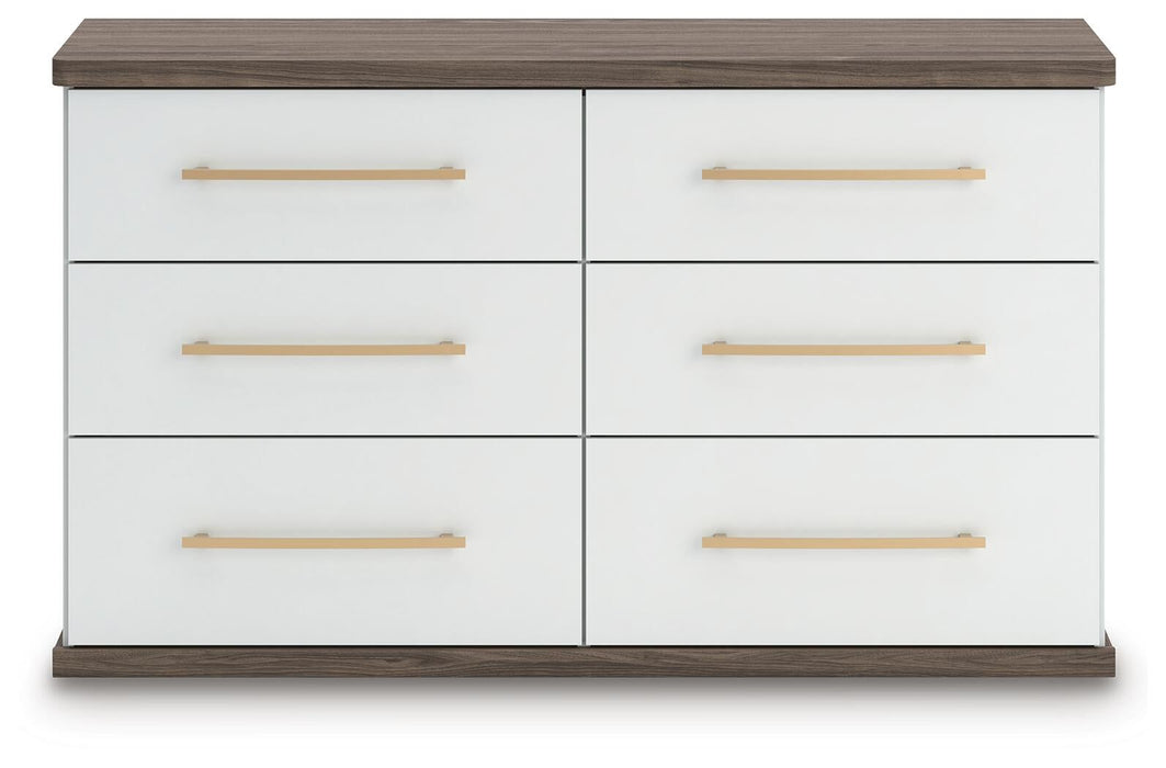 Kendanport Six Drawer Dresser - alternate view 4