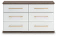 Kendanport Six Drawer Dresser - alternate view 4