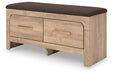 Kinlanni Bedroom UPH Storage Bench - alternate view 5