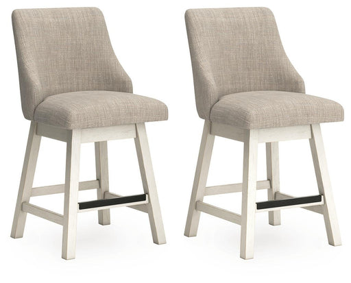 Robbinsdale UPH Swivel Barstool (2/CN) - alternate view 2