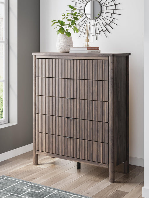 Pamytta Five Drawer Wide Chest - alternate view 2