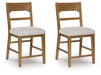 Cabalynn Upholstered Barstool (2/CN) - alternate view 2