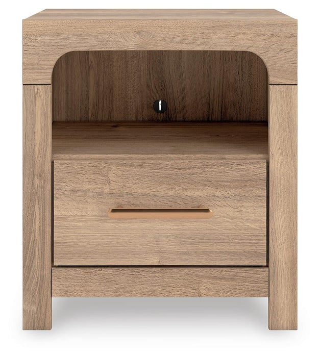 Kinlanni One Drawer Night Stand - alternate view 4