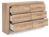 Kinlanni Six Drawer Dresser - alternate view 3