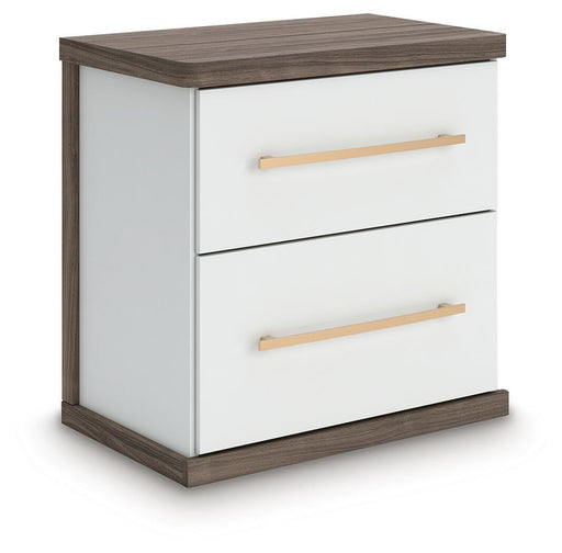 Kendanport Two Drawer Night Stand - alternate view 2