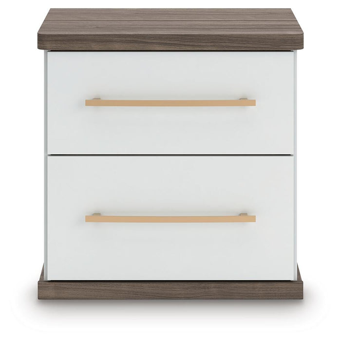 Kendanport Two Drawer Night Stand - alternate view 4