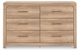 Kinlanni Six Drawer Dresser - alternate view 4