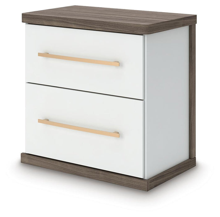 Kendanport Two Drawer Night Stand - alternate view 5