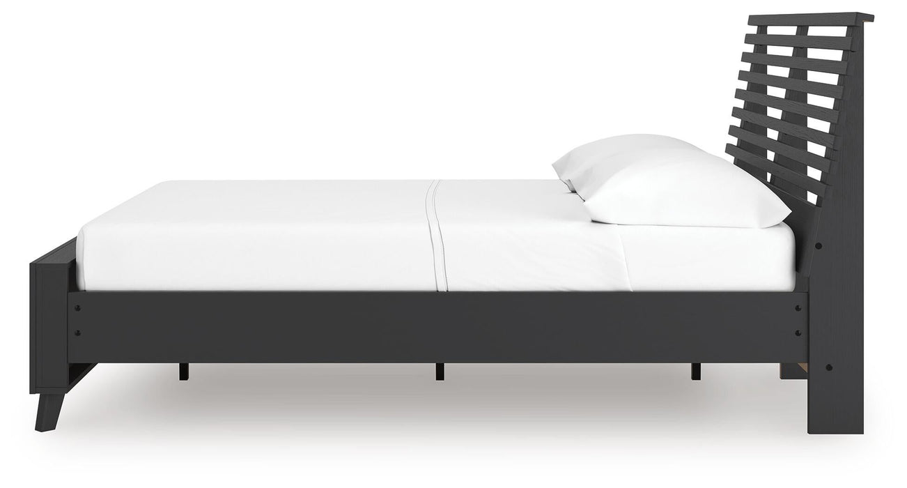 Danziar Full Slat Panel Bed - alternate view 8