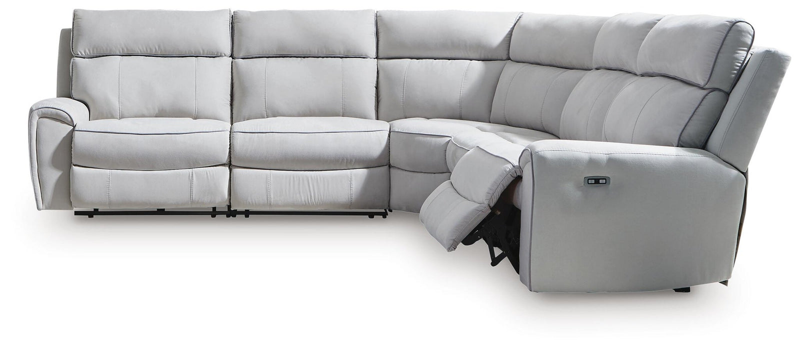 Social Pointe 5-Piece Power Reclining Sectional - alternate view 2