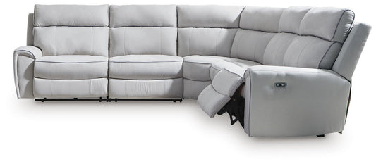 Social Pointe 5-Piece Power Reclining Sectional - alternate view 2