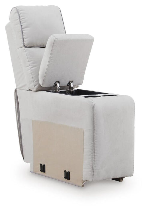 Social Pointe 7-Piece Reclining Sectional with Storage Consoles - alternate view 7