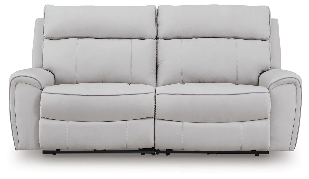 Social Pointe 2-Piece Reclining Loveseat - alternate view 2