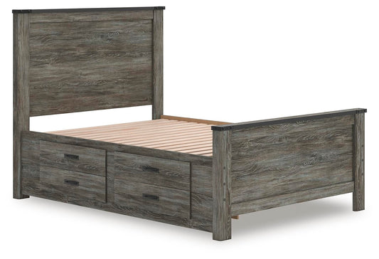 Frandern Full Panel Bed with Storage - alternate view 2