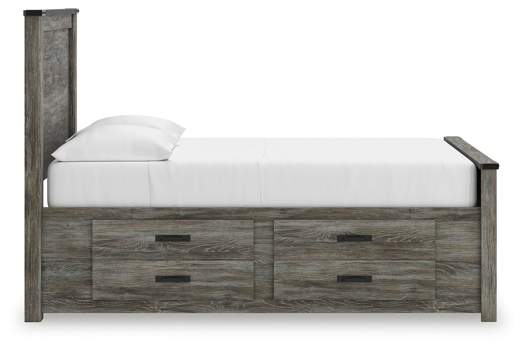 Frandern Full Panel Bed with Storage - alternate view 7