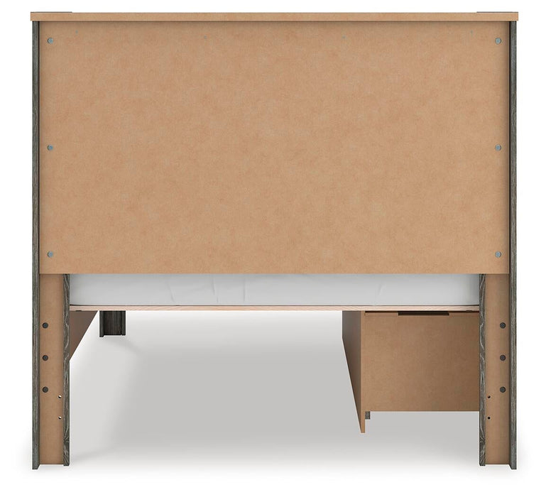 Frandern Full Panel Bed with Storage - alternate view 6