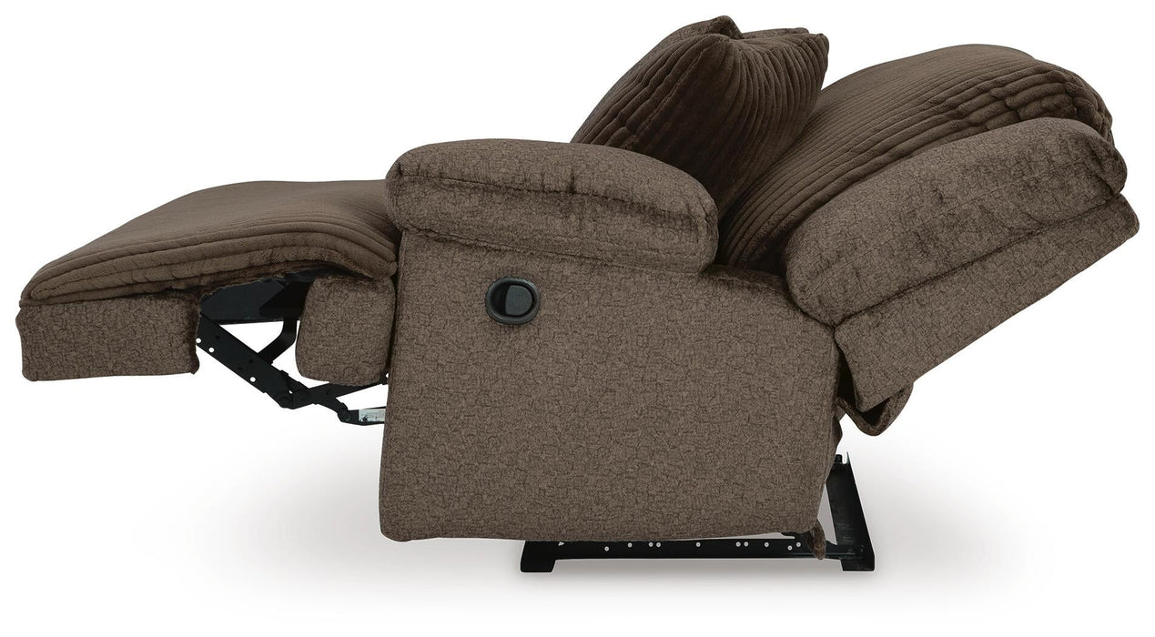 Top Tier 3-Piece Reclining Sofa Chaise Sectional - alternate view 11