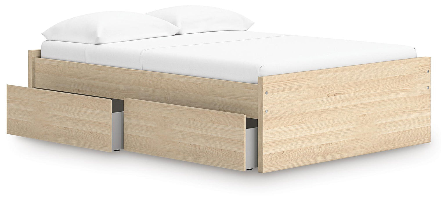 Onita Full Platform Bed with 1 Side Storage - alternate view 3