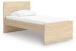 Onita Twin Panel Platform Bed - alternate view 2