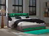 Finigale California King Upholstered Bed with Wireless Audio - alternate view 11