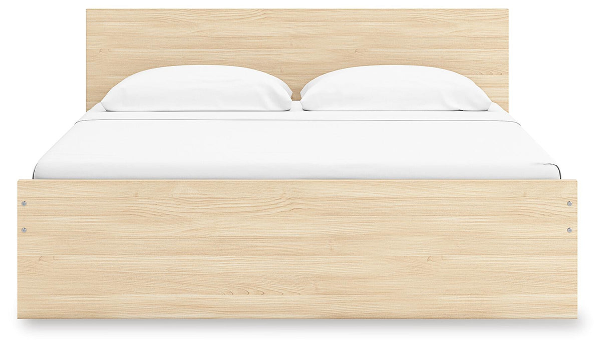 Onita King Panel Platform Bed with 1 Side Storage - alternate view 5
