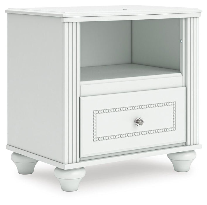 Kozlani One Drawer Night Stand - alternate view 2