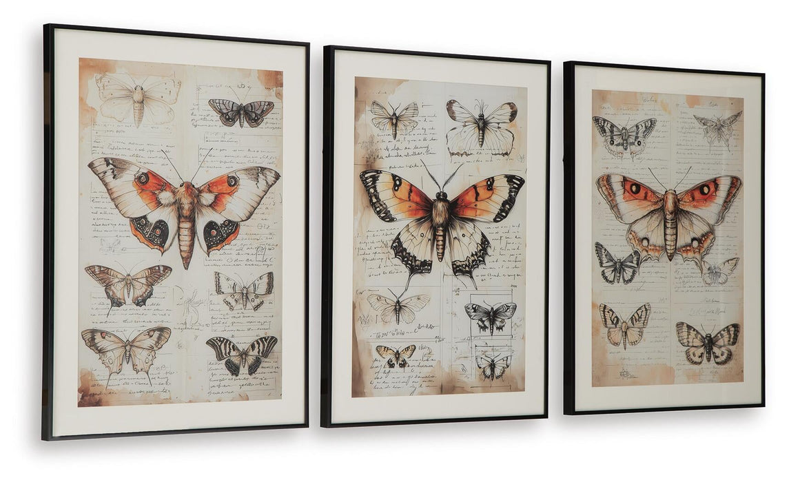 Jossletts Wall Art Set (3/CN) - alternate view 3