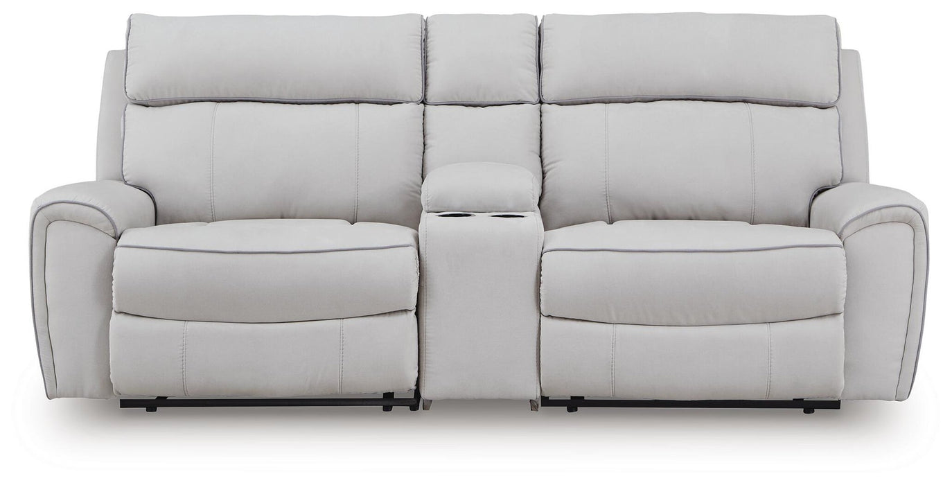 Social Pointe 3-Piece Power Reclining Sectional - alternate view 2