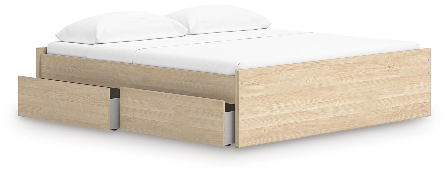 Onita King Platform Bed with 1 Side Storage - alternate view 5