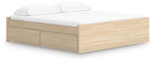 Onita King Platform Bed with 1 Side Storage - alternate view 2