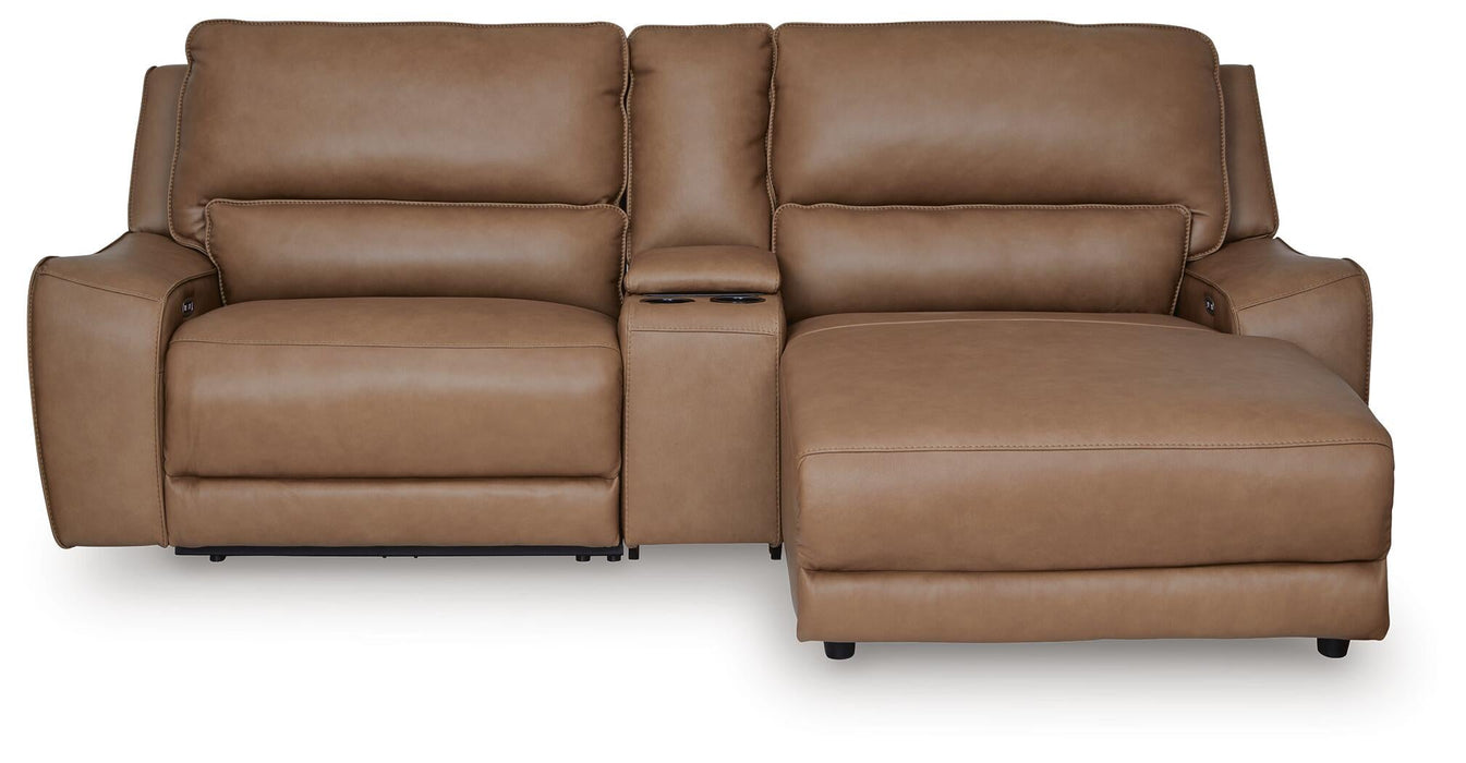DeepWakes 3-Piece Power Reclining Sectional with Chaise - alternate view 2
