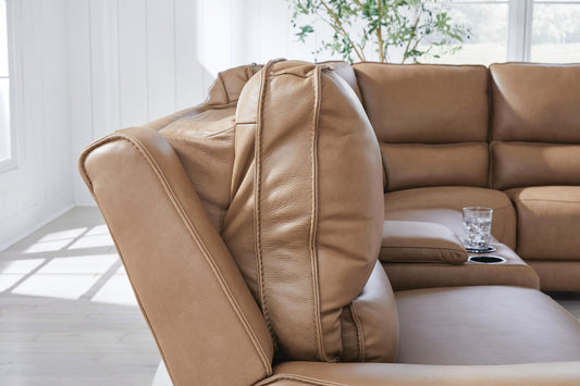 DeepWakes 6-Piece Reclining Sectional with Chaise - alternate view 2