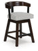 Haddigan UPH Swivel Barstool (2/CN) - alternate view 3