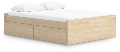 Onita Queen Platform Bed with 1 Side Storage - alternate view 2