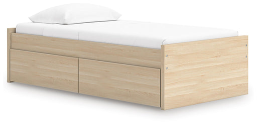 Onita Twin Platform Bed with 1 Side Storage - alternate view 2