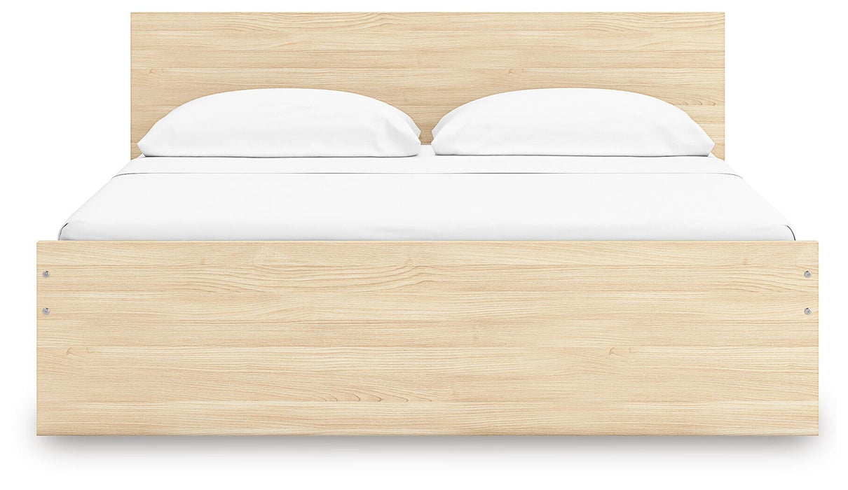 Onita King Panel Platform Bed with 2 Side Storage - alternate view 5