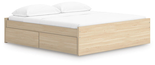Onita King Platform Bed with 2 Side Storage - alternate view 2