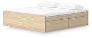 Onita King Platform Bed with 2 Side Storage - alternate view 6